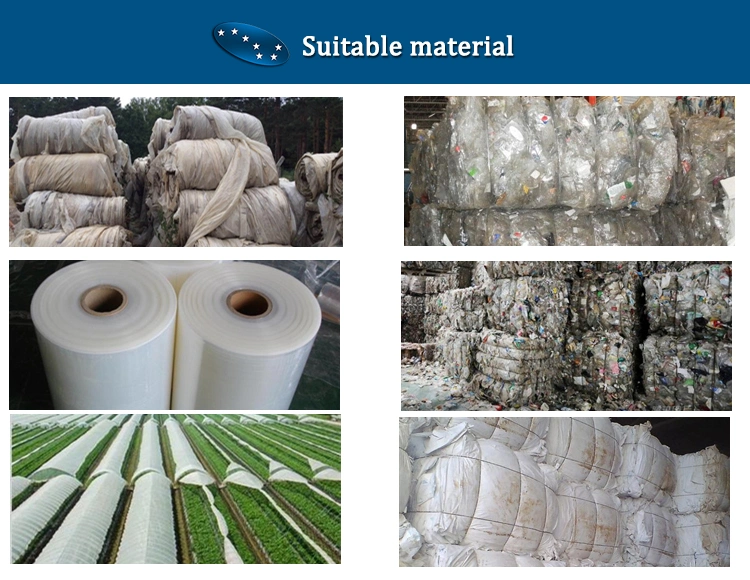 Plastic Recycling Machine/PP PE Film Washing Line