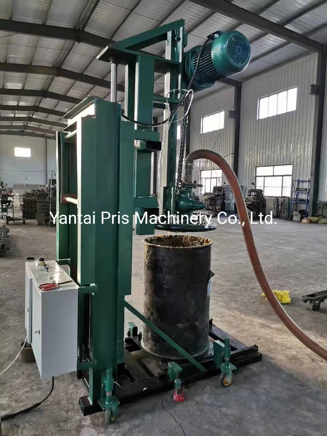 Grease Digger Transport Conveying Machine for Unqualified Grease Returnng Back Reactor