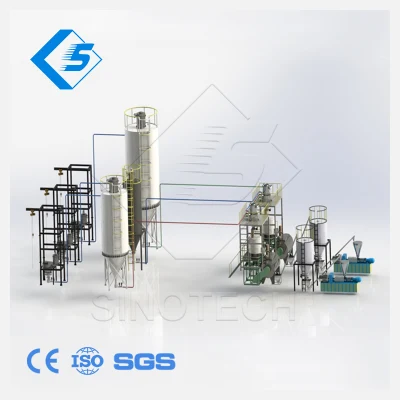 Equipamento Sinotech Misturador de pó de plástico Pneumático Sistema de transporte Máquinas de mistura