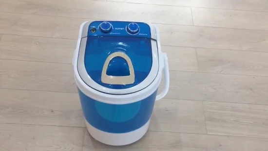 Minimáquina de lavar portátil 3kg máquina de lavar banheira única