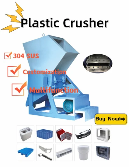 11kw 500r/min personalização triturador triturador de plástico grande triturador triturador