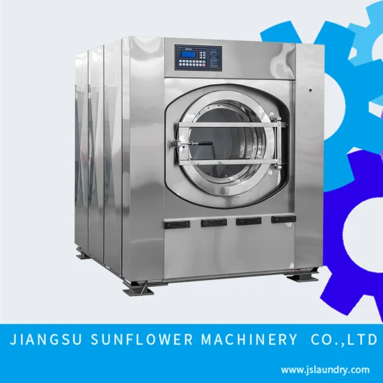 100kg 50kkgs hospital comercial hotel vapor aquecido máquina de lavar roupa extrator máquina de lavar com marca ce