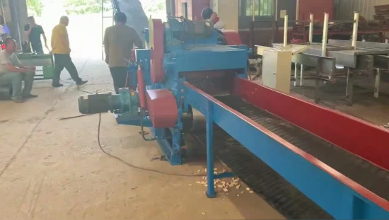 Maquinaria florestal de grande produção Tambor industrial triturador de madeira triturador