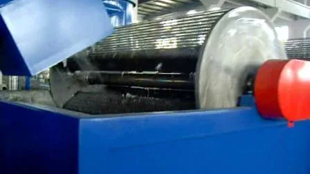 Máquina de lavar automática de plástico para lixo Yatong 500 kg Linha de reciclagem de filme